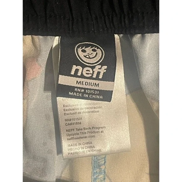 Neff‎ Men's Dunk Swim Trunk Shorts Duck Medium - Picture 5 of 6